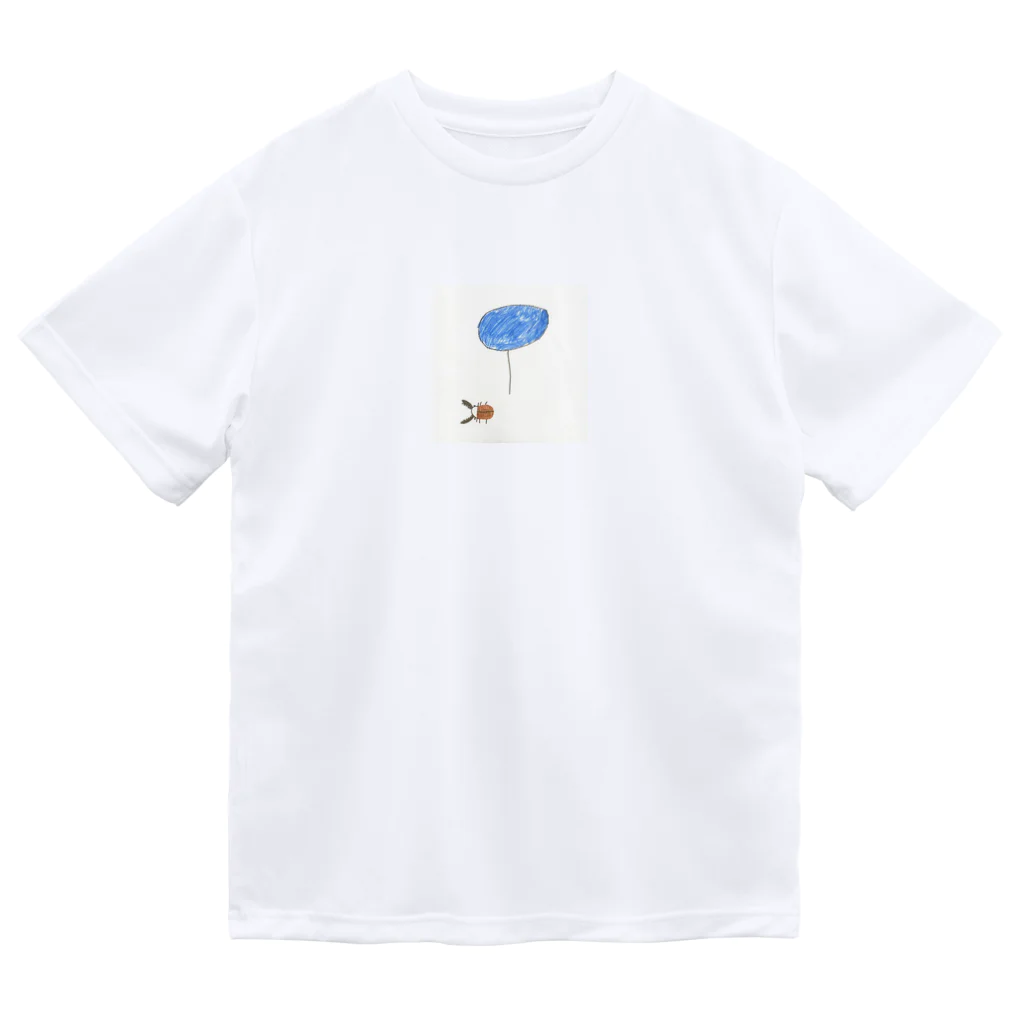 harukou_☆のくわがたくん ドライTシャツ