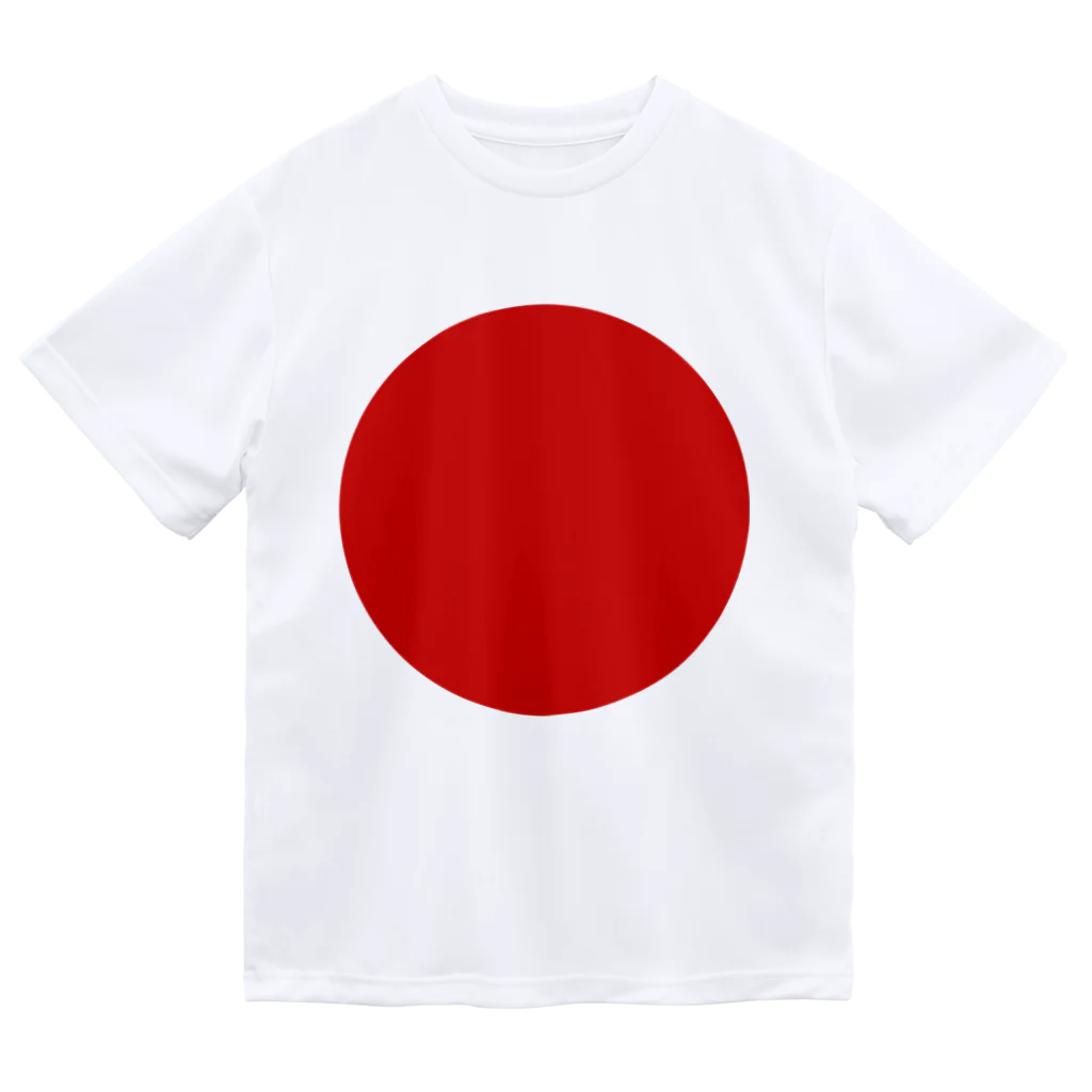 お絵かき屋さんの日本の国旗 ドライTシャツ