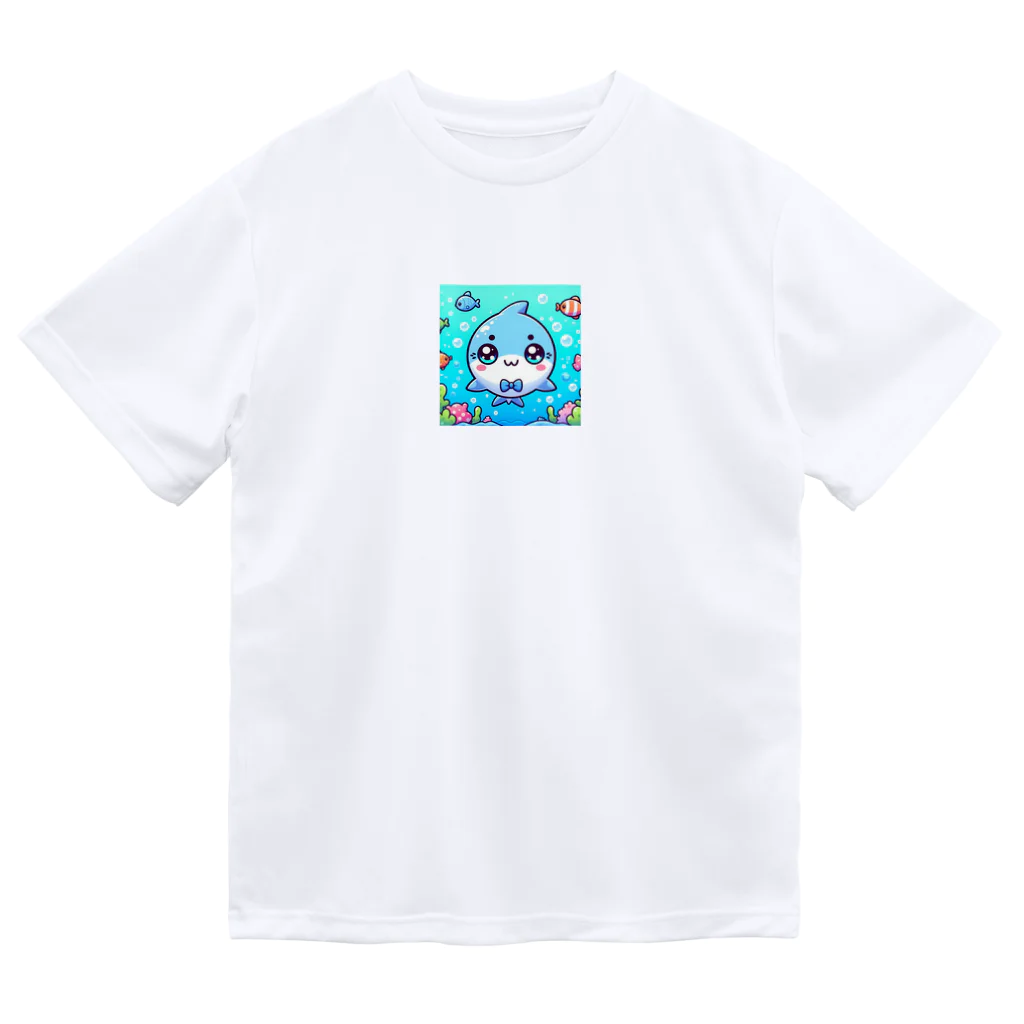 aki-hiro130のかわいいサメです Dry T-Shirt