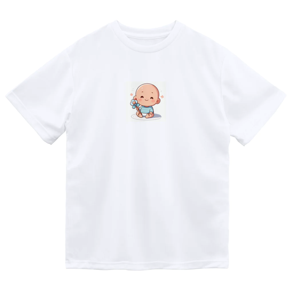 アミュペンの可愛らしい赤ちゃん、笑顔🎵 Dry T-Shirt