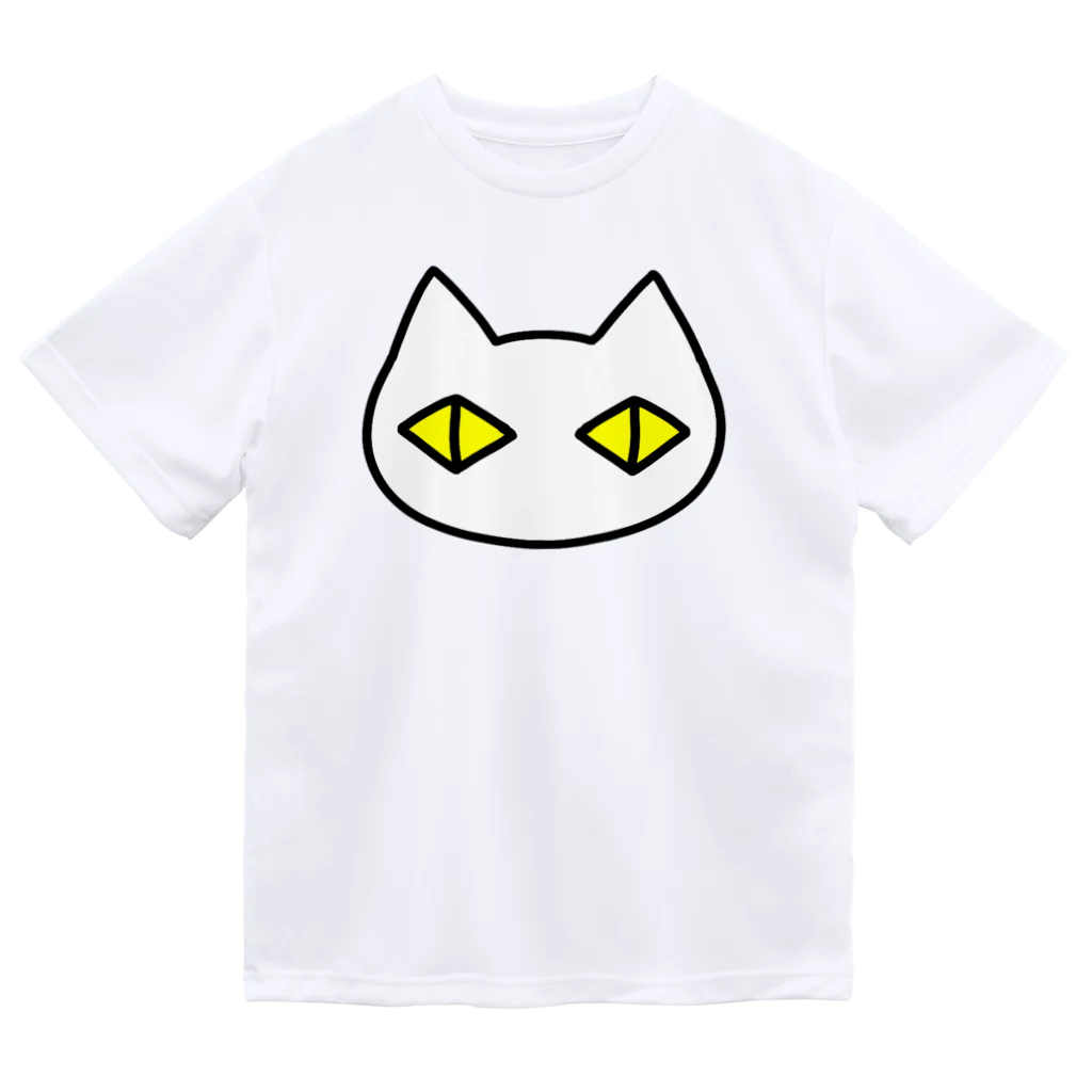 F2 Cat Design Shopの黒猫ボディーガード まもられているほう 002 Dry T-Shirt