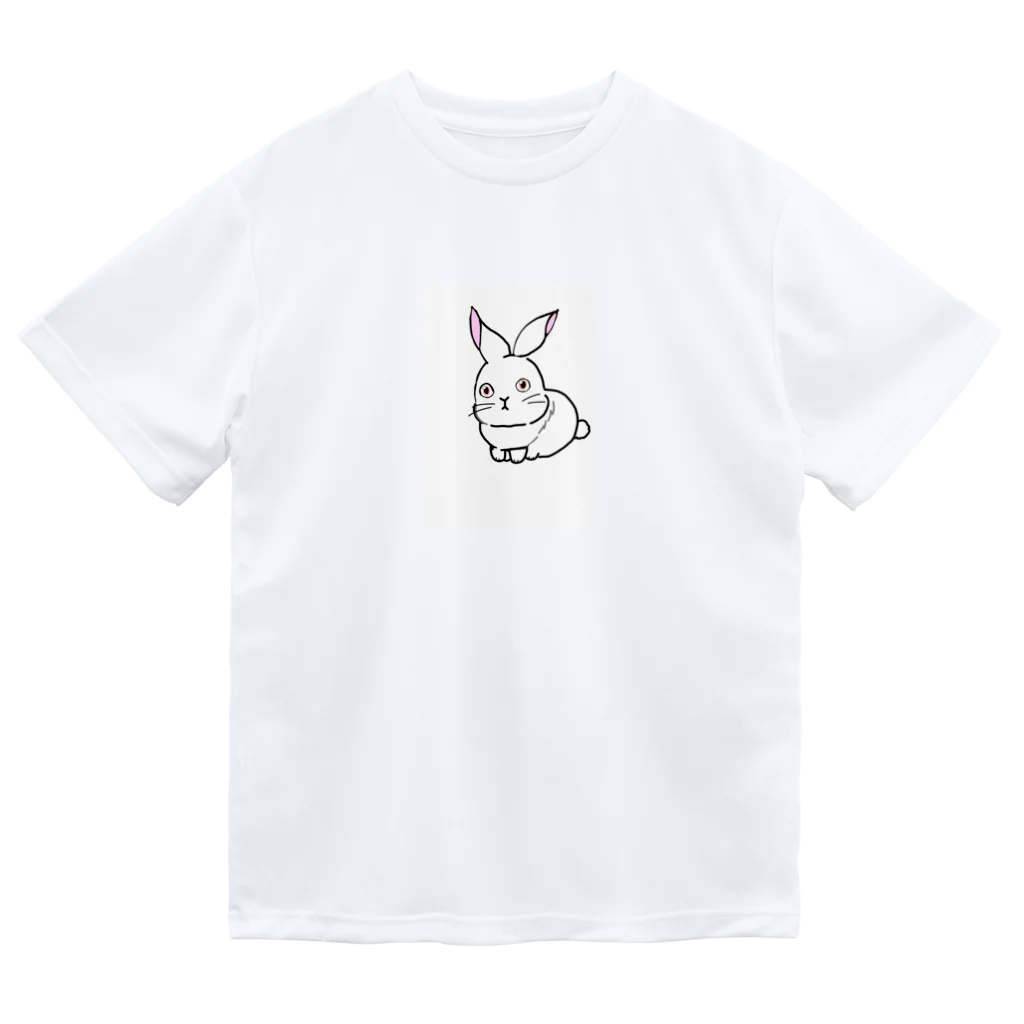 yuki_mayのKIDS RABBIT_1 ドライTシャツ