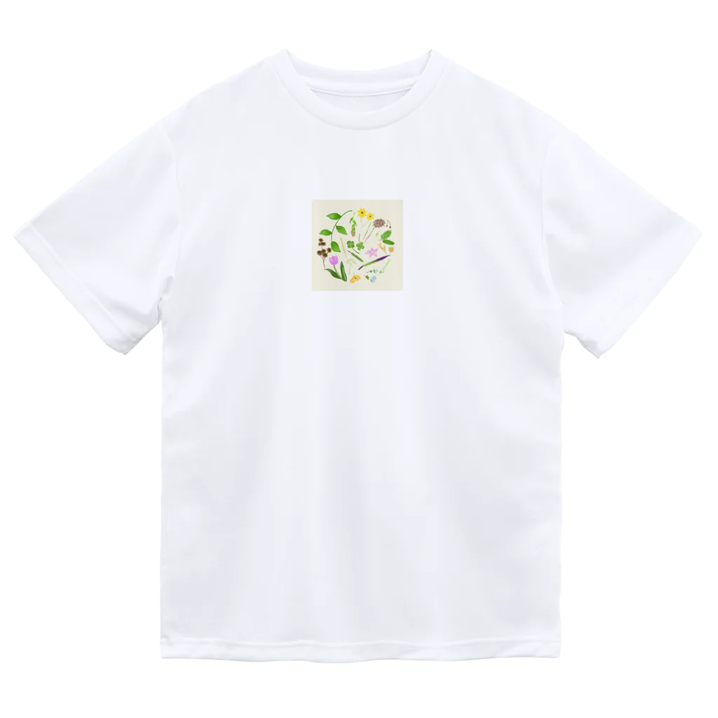 エルモのいろいろショップのボタニカル柄 Dry T-Shirt