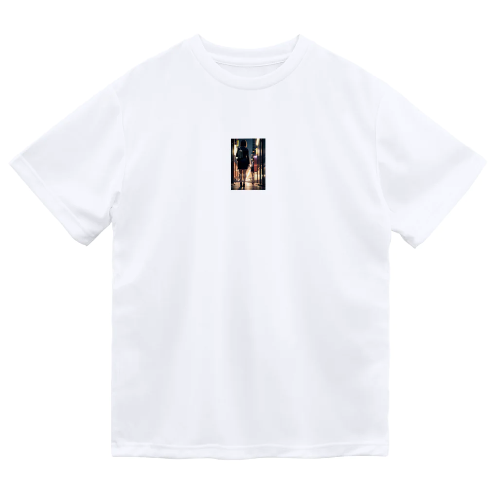 yab-AIの街の静寂 (Nocturnal Solitude) Dry T-Shirt