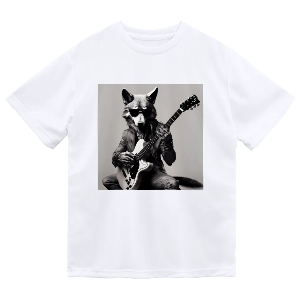 Joe8のTHE WOLF Guitarist ドライTシャツ