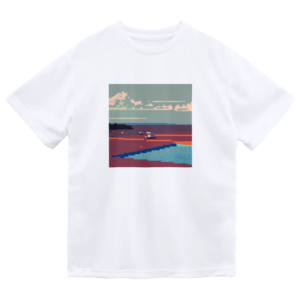 IMMI pixel artのUbesgtee ドライTシャツ