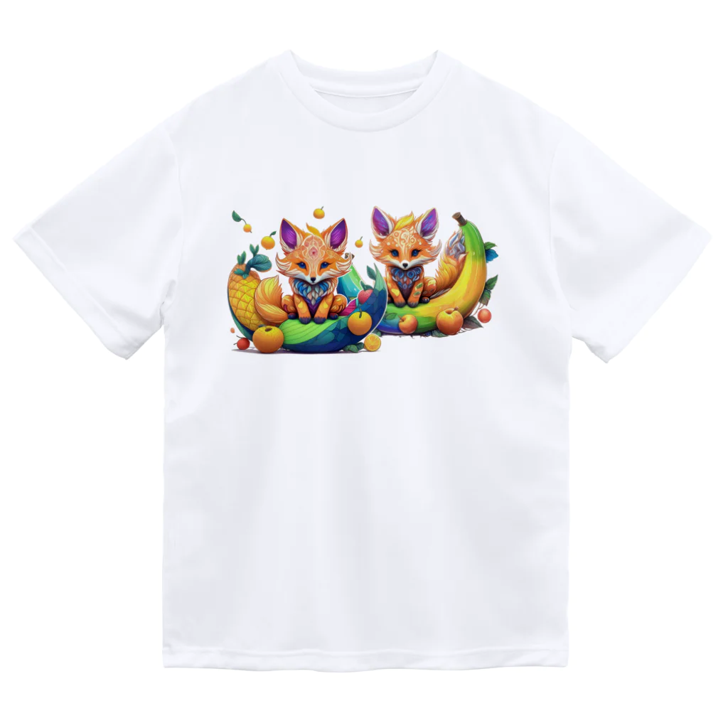 mogworl worksのGrimmit（Fox） ドライTシャツ