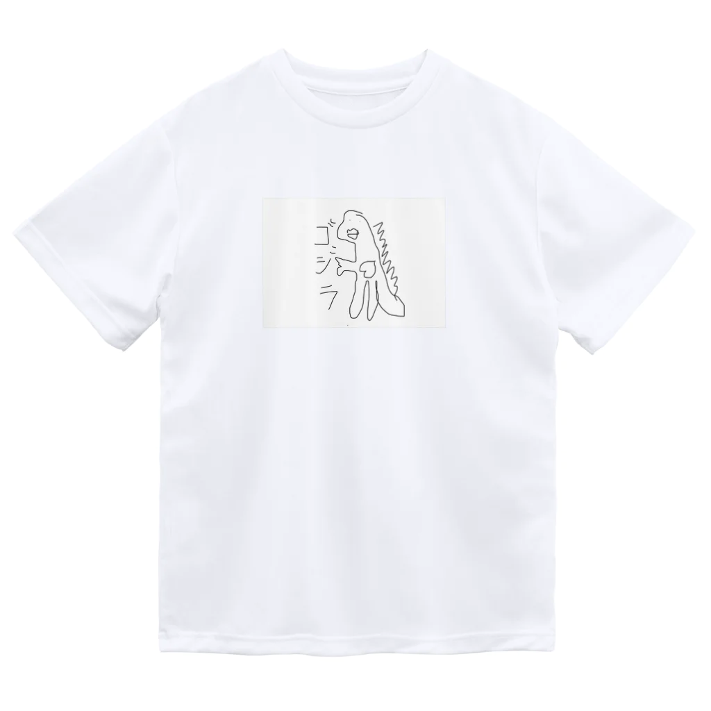 hetaTのhetaTゴジラ ドライTシャツ