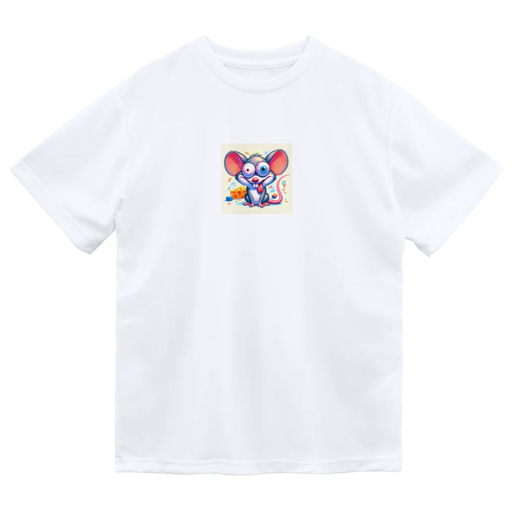 funny-itemsのパニックマウス ドライTシャツ