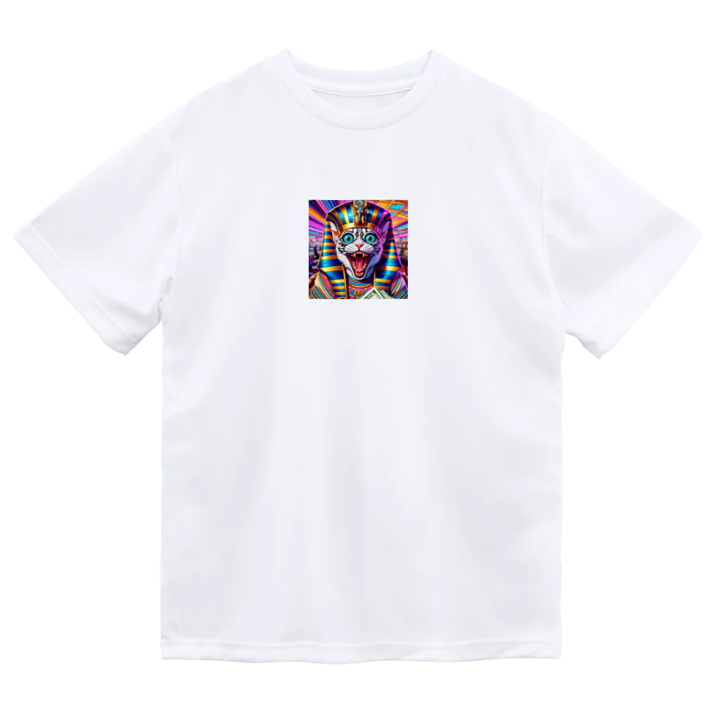 funny-itemsの一攫千金猫 Dry T-Shirt