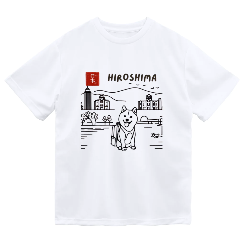 ShibaShibaのShibaShiba ドライTシャツ