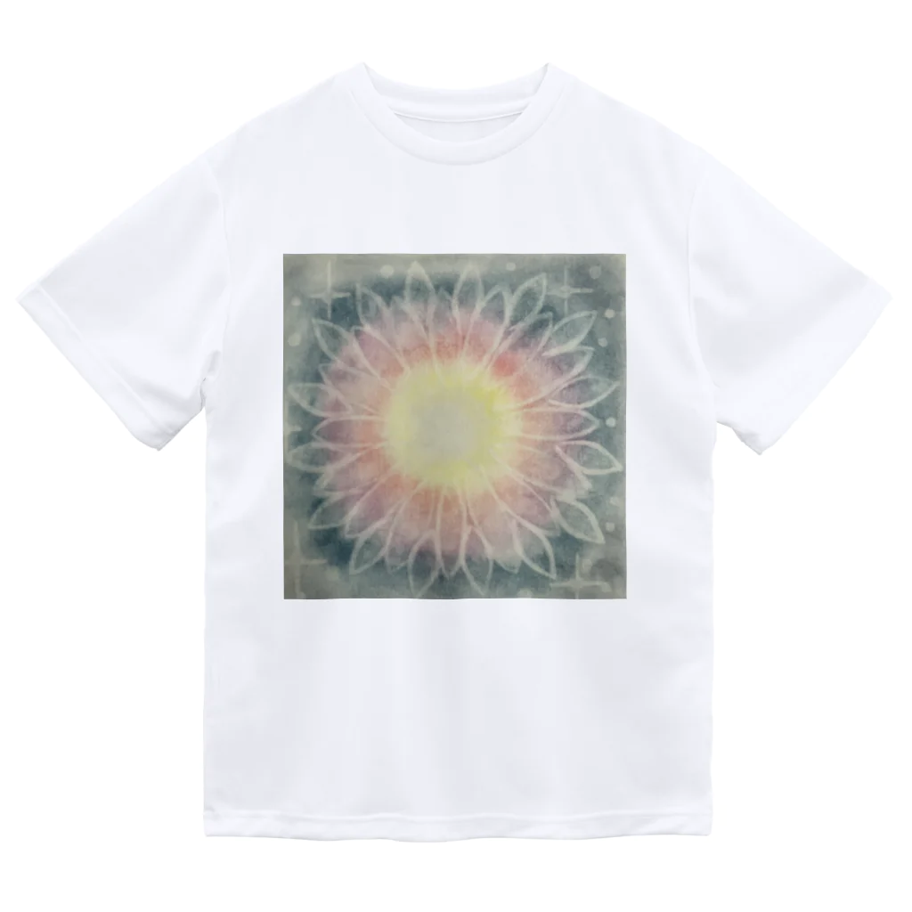 光のパステルアート　Hisaの光のパステルアート　涼しい光 Dry T-Shirt