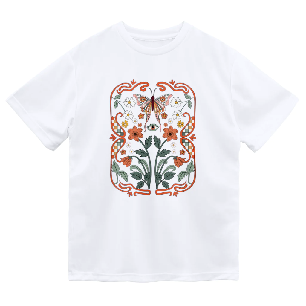 NatureDesignStoreのファンタジー蝶々 ドライTシャツ