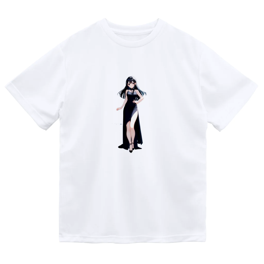 momonekokoのパーティー前の彼女 ドライTシャツ