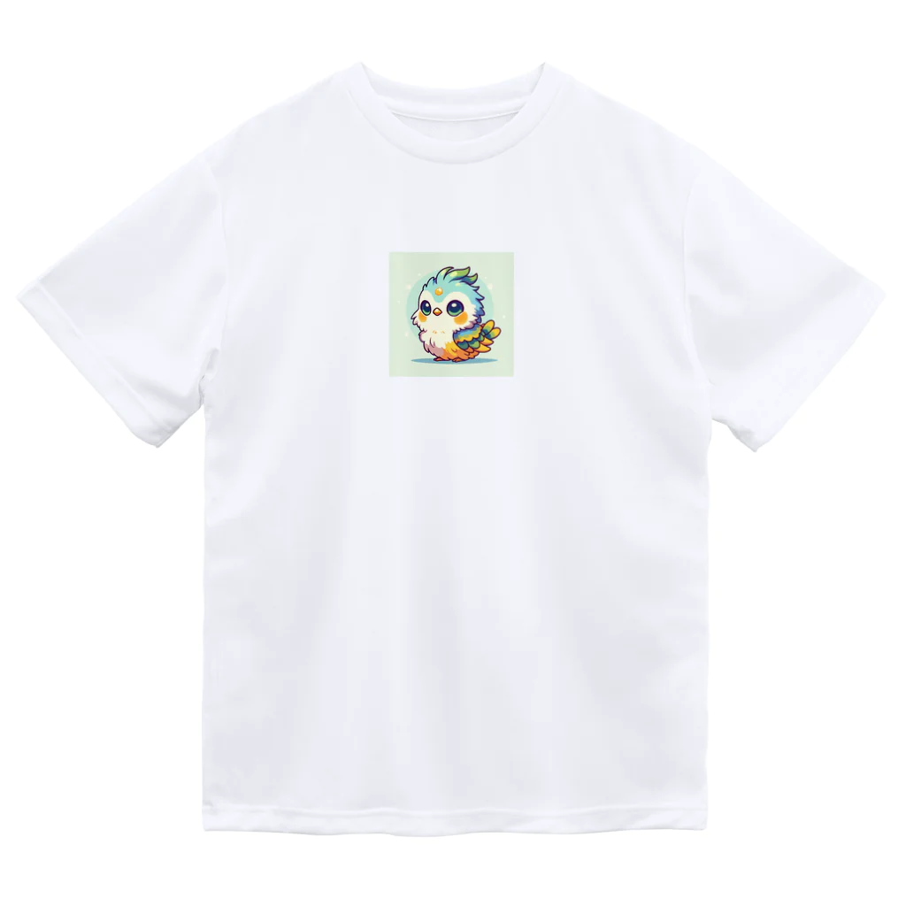 もふもふしたいの干支の鳥ちゃん02 Dry T-Shirt