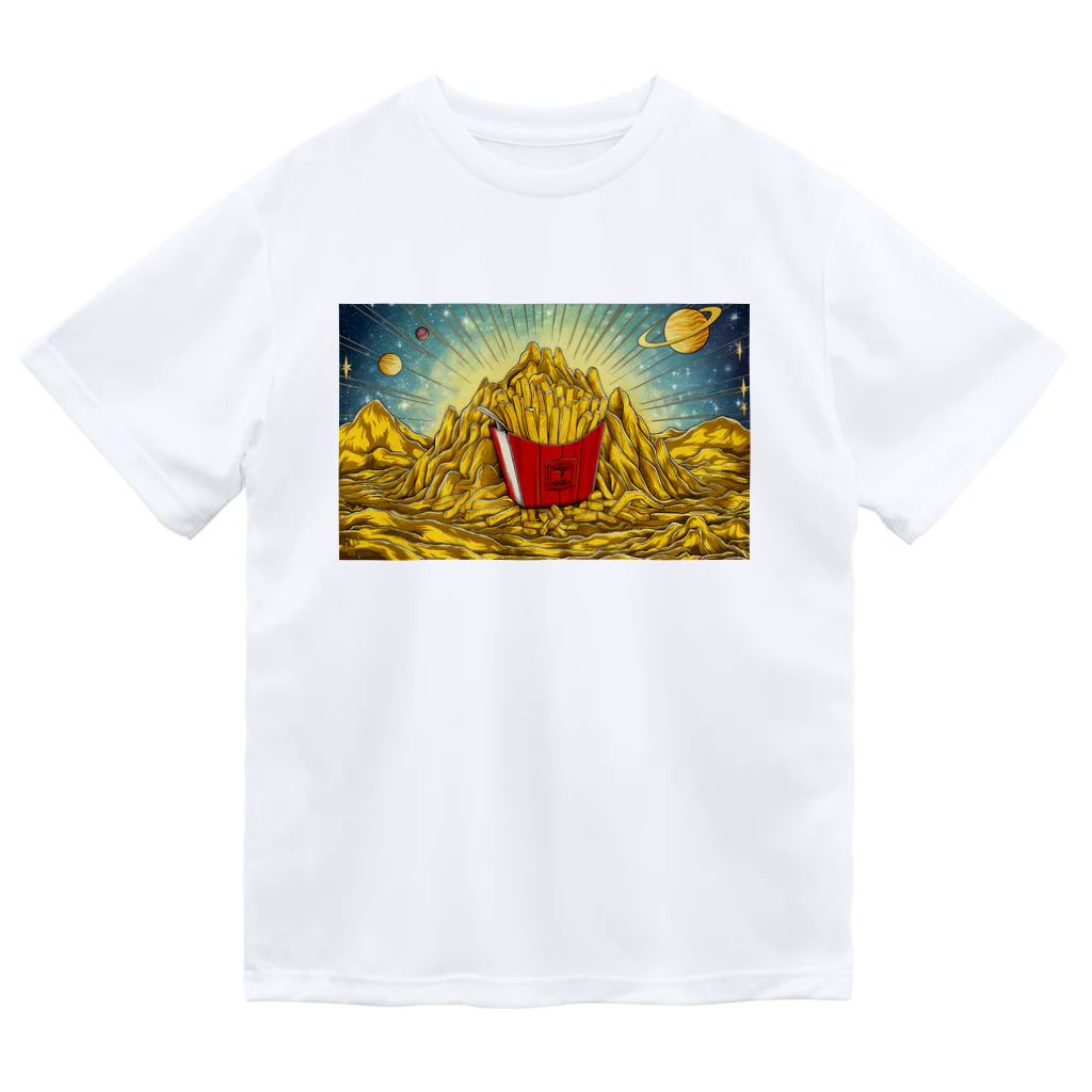 JoyfulMomentsCraftsの黄金とポテト ー Golden and Potato ー Dry T-Shirt