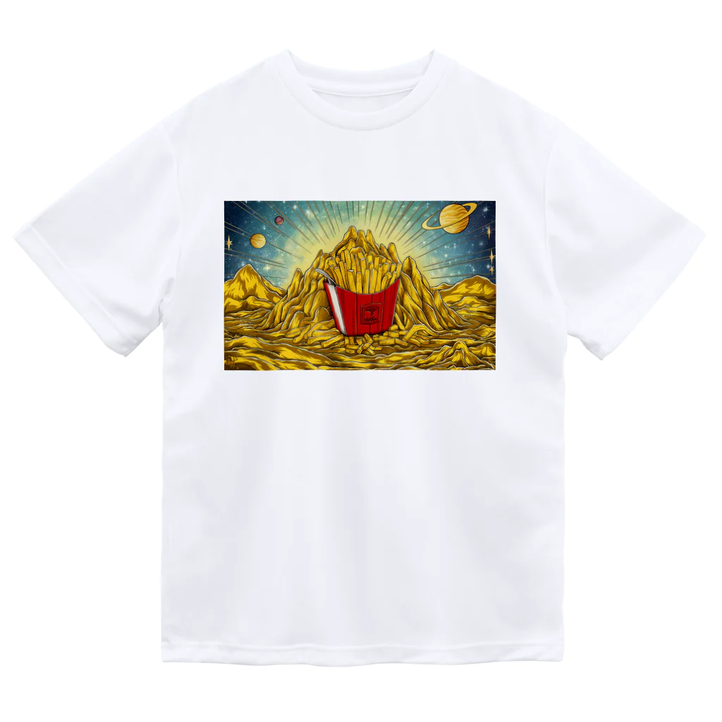 JoyfulMomentsCraftsの黄金とポテト ー Golden and Potato ー ドライTシャツ