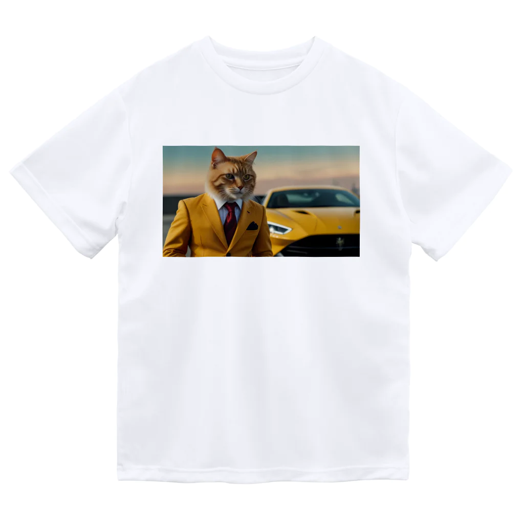 ADOの大富豪の猫 Dry T-Shirt