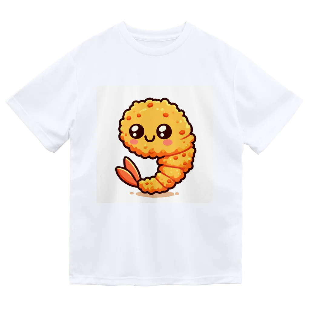 moka_mattarliのエビふりゃ〜くん ドライTシャツ