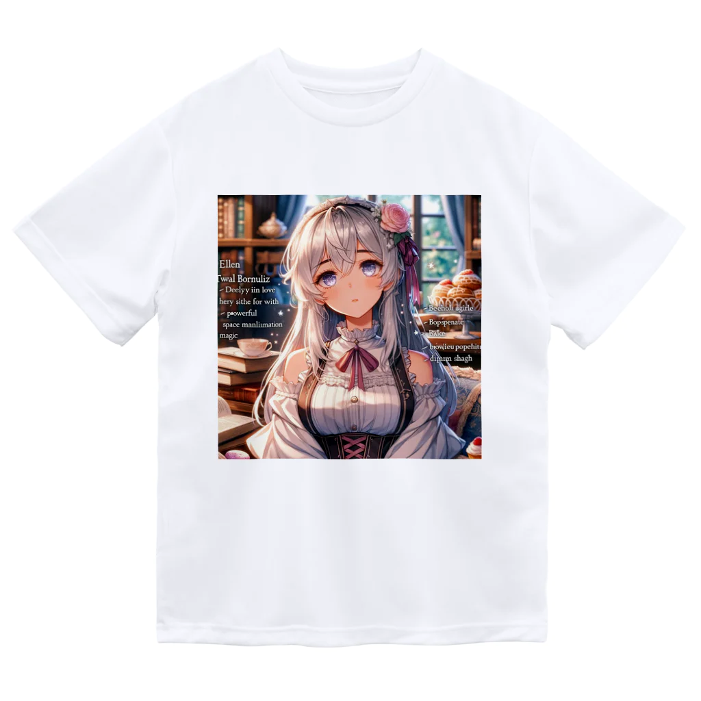 moka_mattarliのエレン・トワーレ・ボルヌィーツ ドライTシャツ