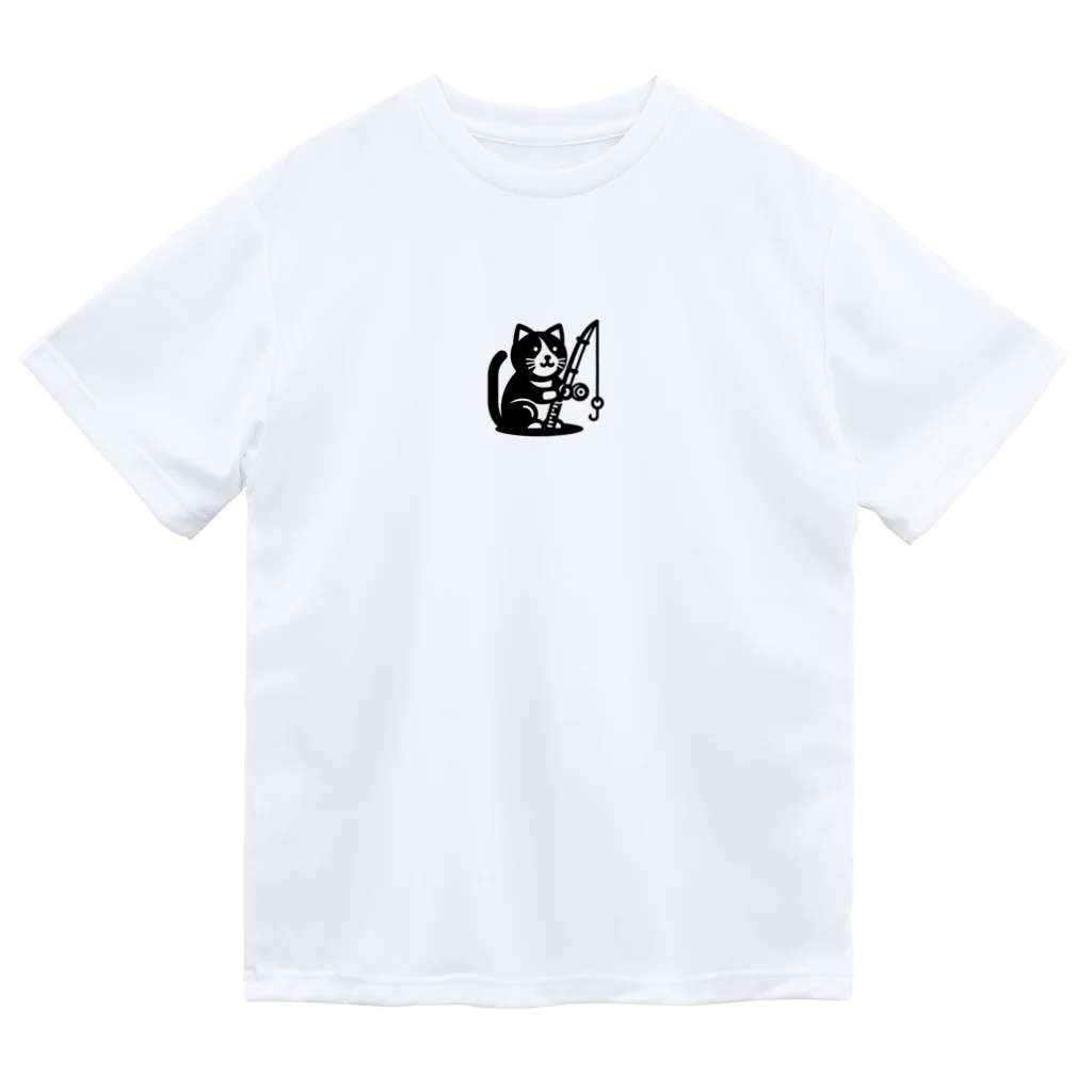 fish-man13の釣り猫 ドライTシャツ