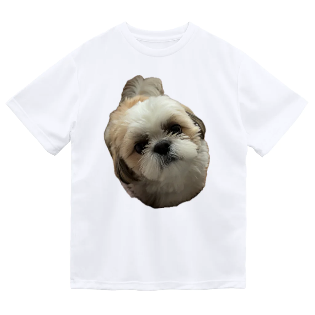 こつきと愛犬の茶々丸の茶々丸グッズ ドライTシャツ