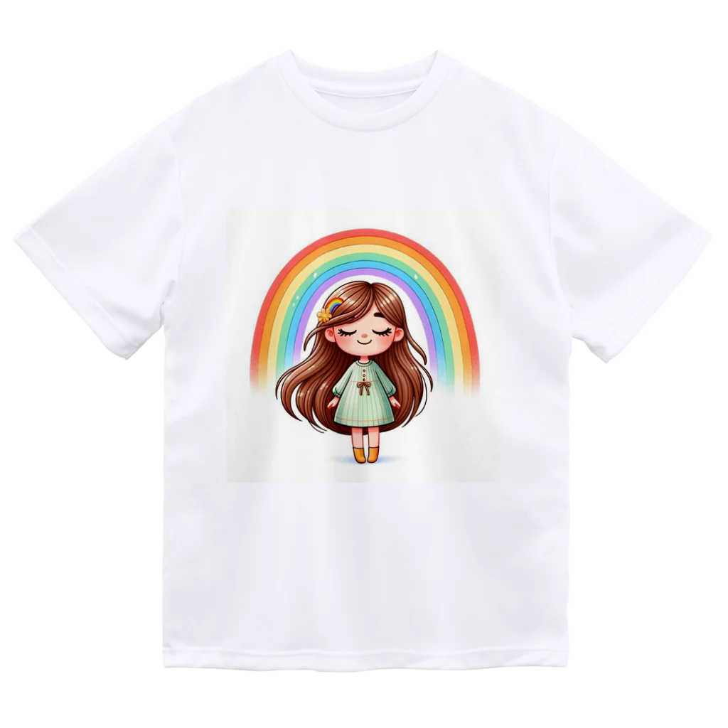 いおかんショップのHappyGirl ドライTシャツ