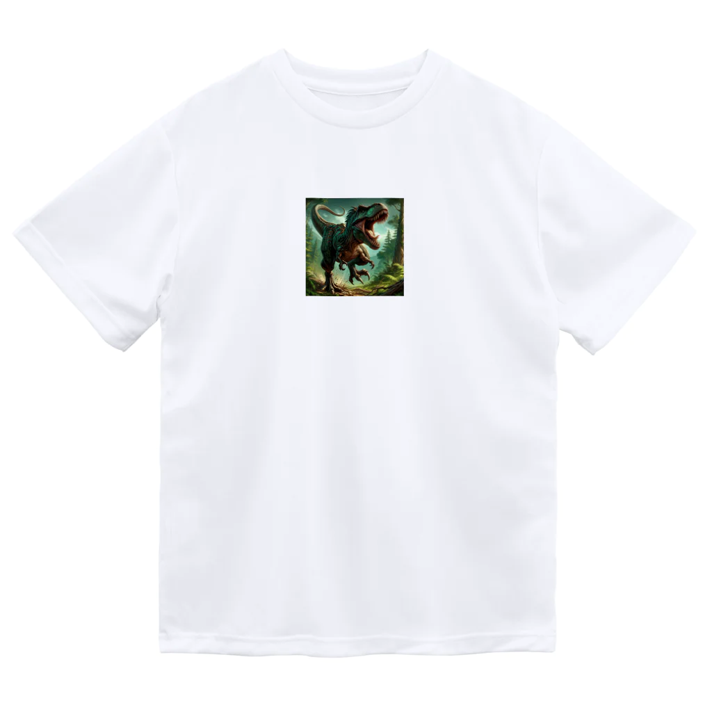 dinosaur_brothersのりあるティラノ② ドライTシャツ