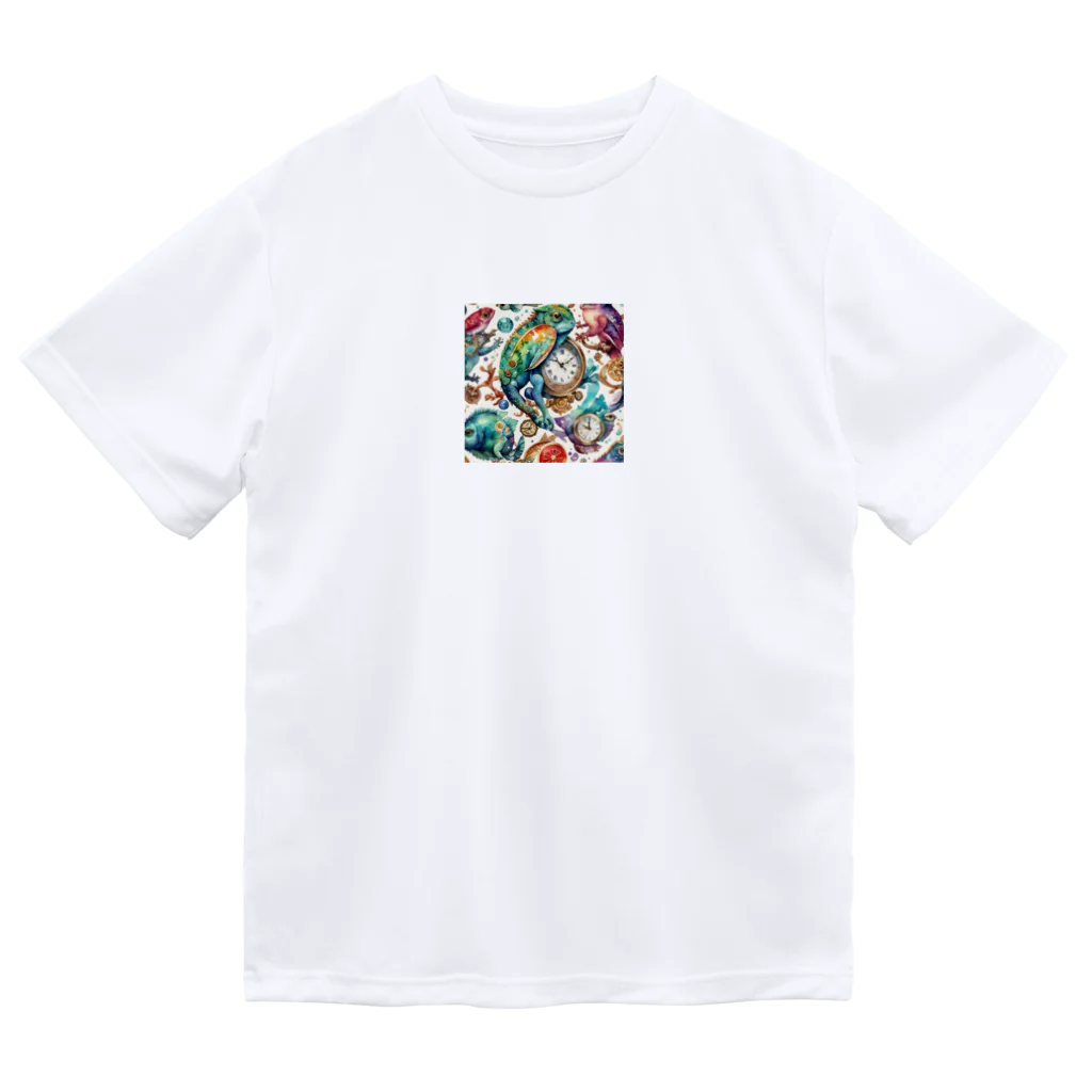 AIrunawayのFantastical　Chameleon ドライTシャツ