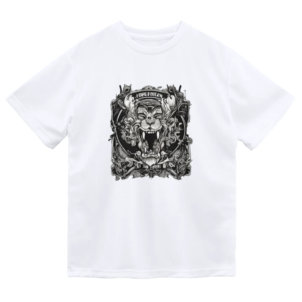 3児のズボラ母ちゃんの獅子の怒り Dry T-Shirt