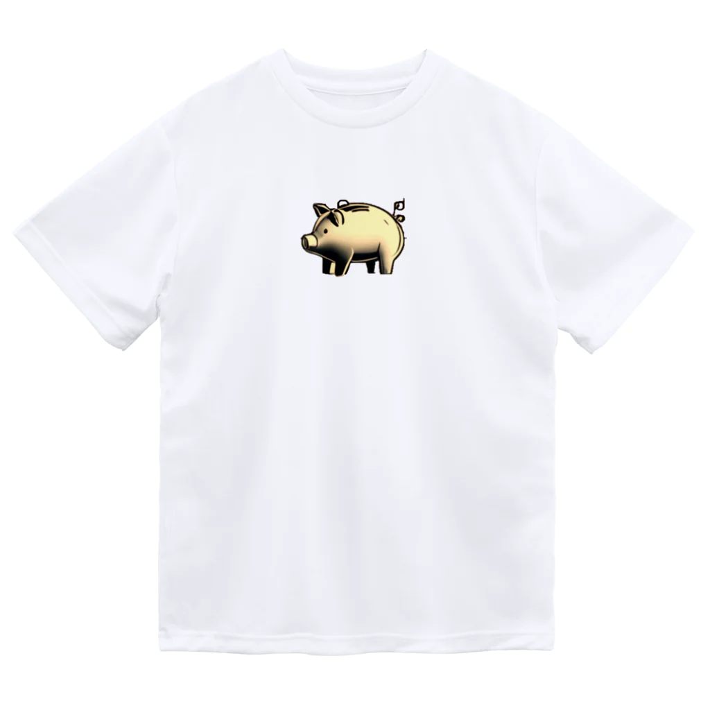 NaROOMの幸せのブタさん🐖💗 -ブロンズ ドライTシャツ