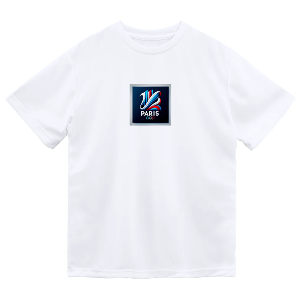 salashigeのパリ2024オリンピック イメージグッズ - スタイリッシュでエコな記念品 Dry T-Shirt