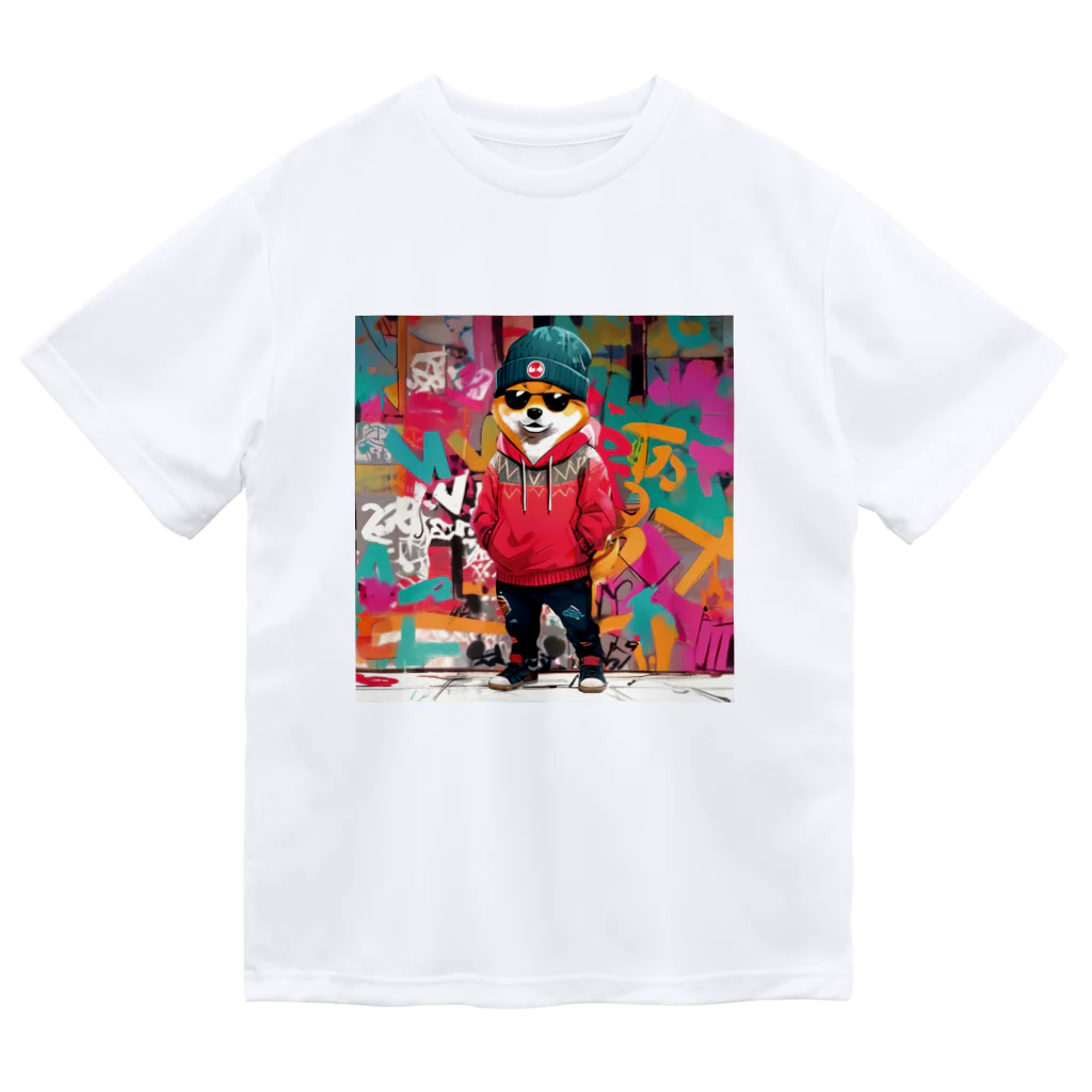 GRAFFITYのdog-man-1 ドライTシャツ