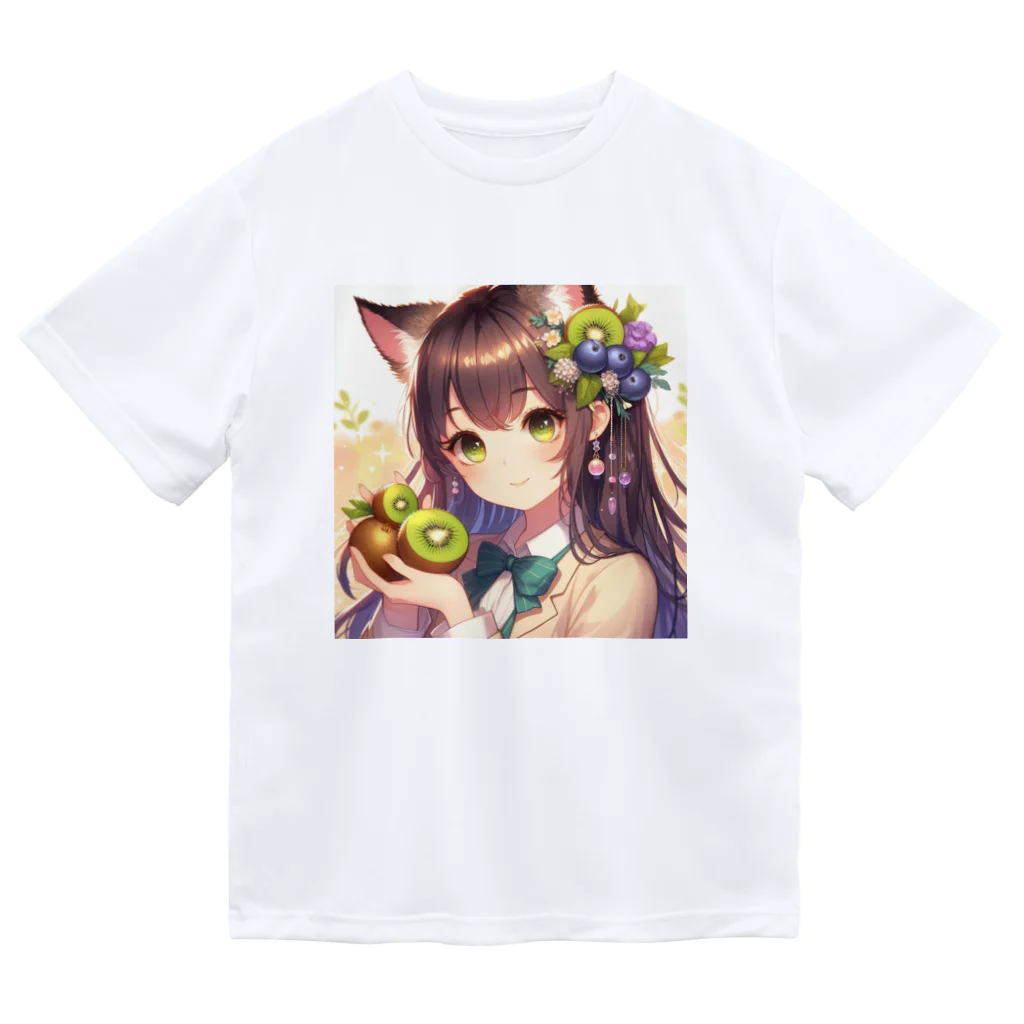 yos-1292583のねこニコばん ドライTシャツ