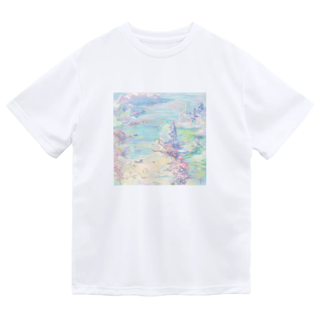 幻想世界のイーハトーブの幻風景 Dry T-Shirt