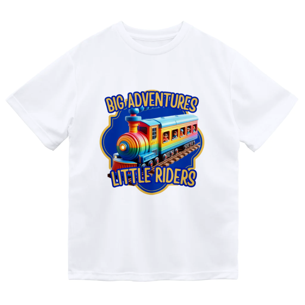 ENJOY NOW STOREのBig Adventures, Little Riders ドライTシャツ