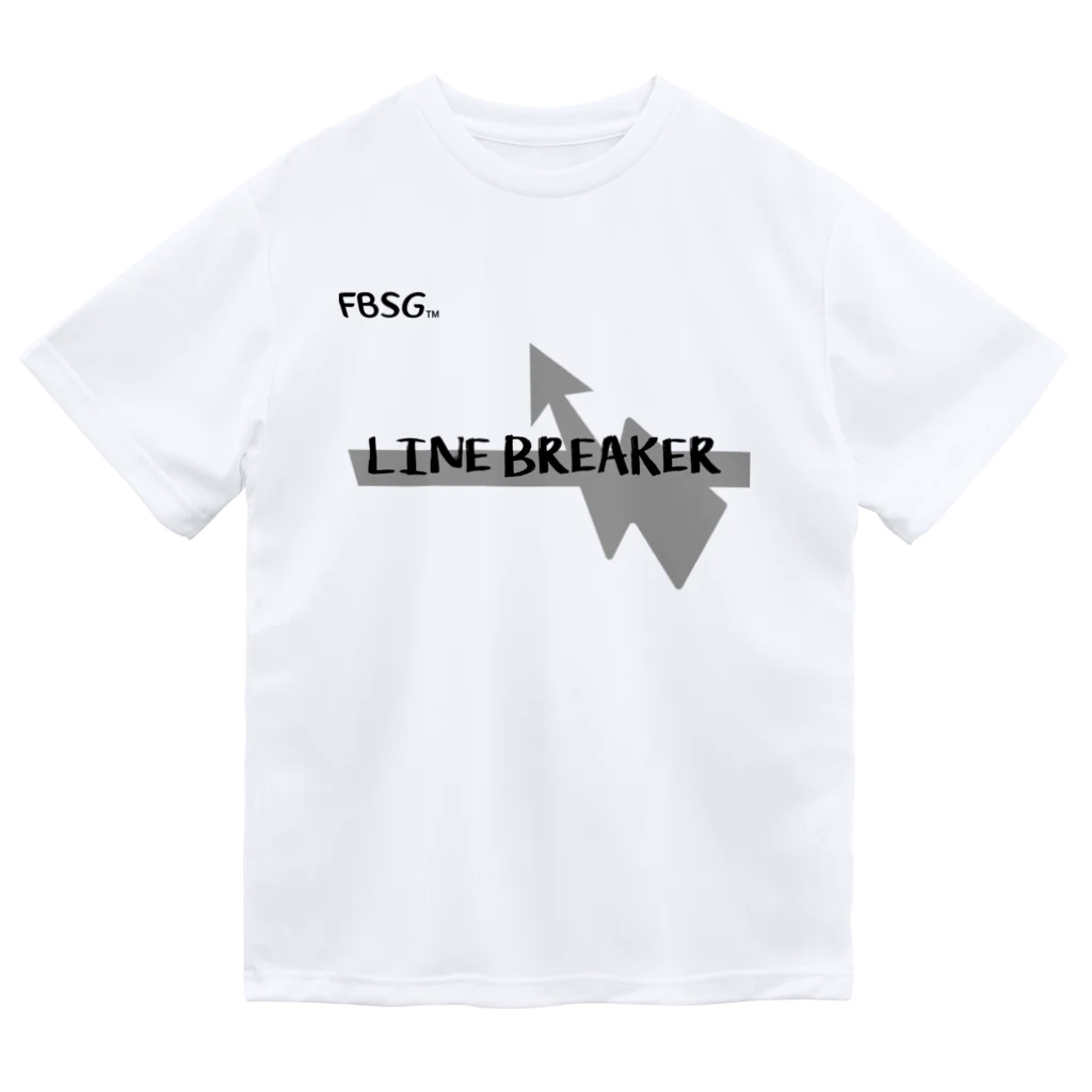 FOOTBALL SLANGのLINE BREAKER ドライTシャツ