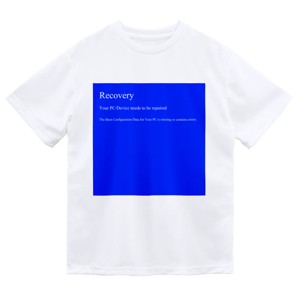 DULTONのブルーバックエラー Dry T-Shirt