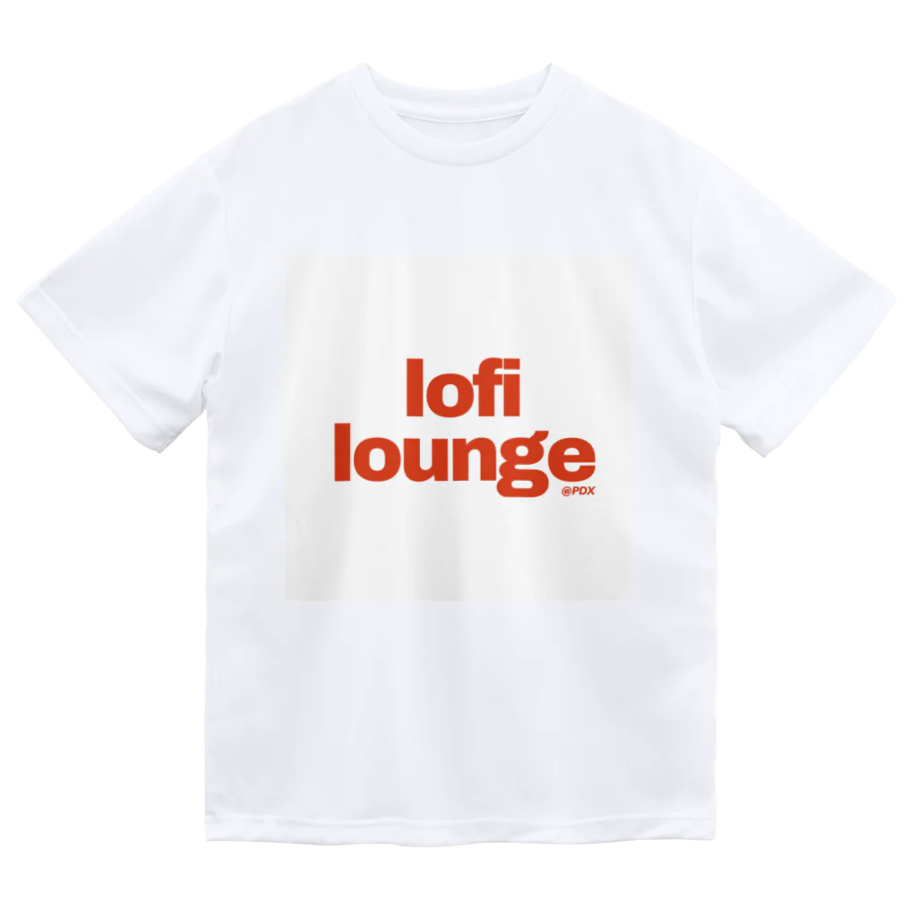 Lofi LoungeのLofi Lounge 赤 ドライTシャツ