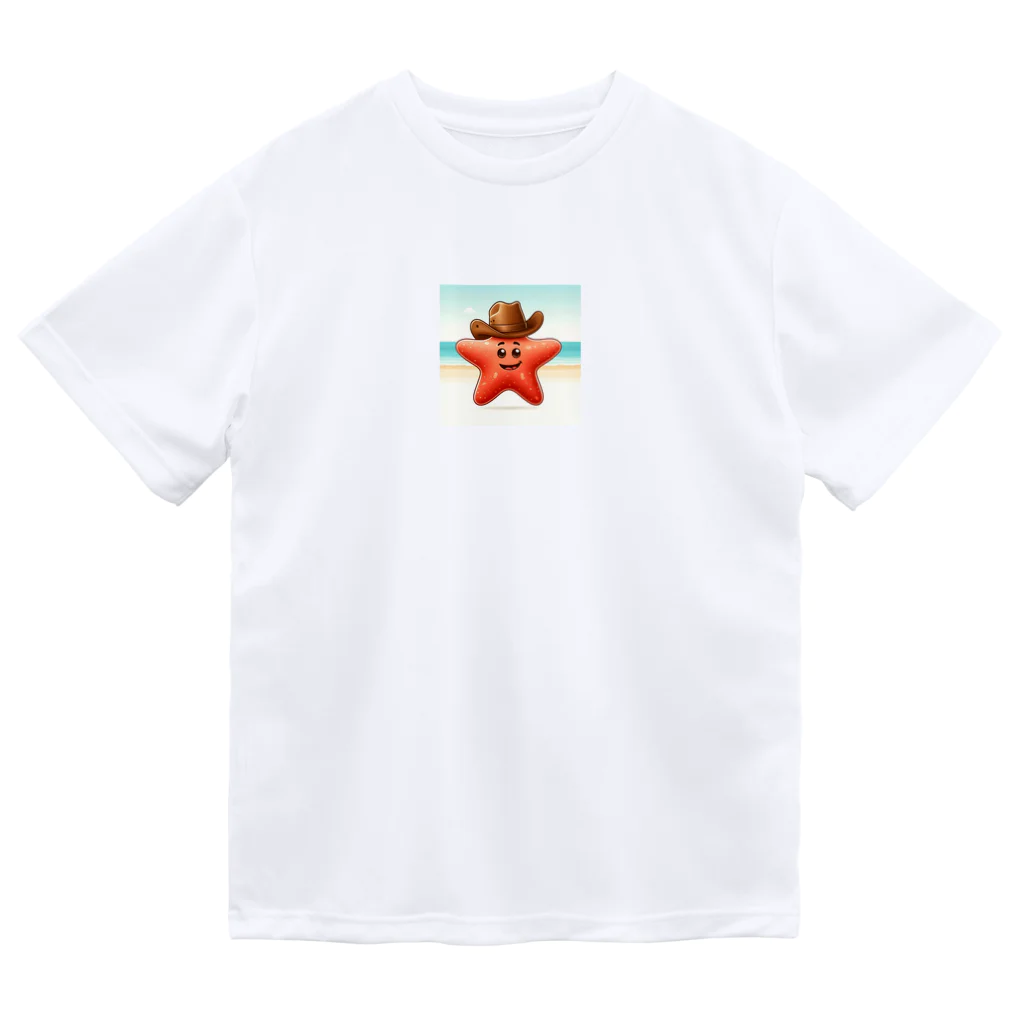 海の幸のカウボーイヒトデ Dry T-Shirt