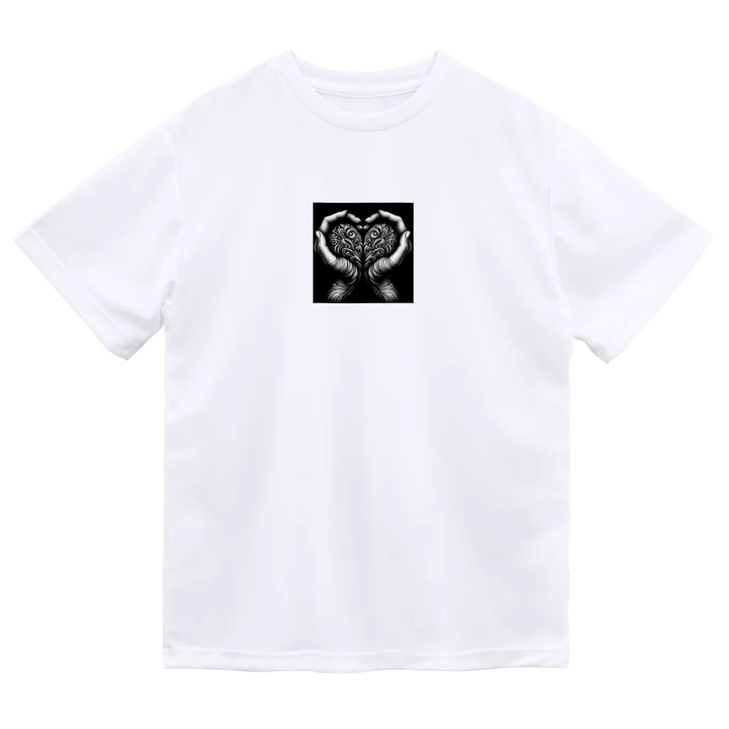 葵花色 mob the Worldの愛をつつむ Dry T-Shirt