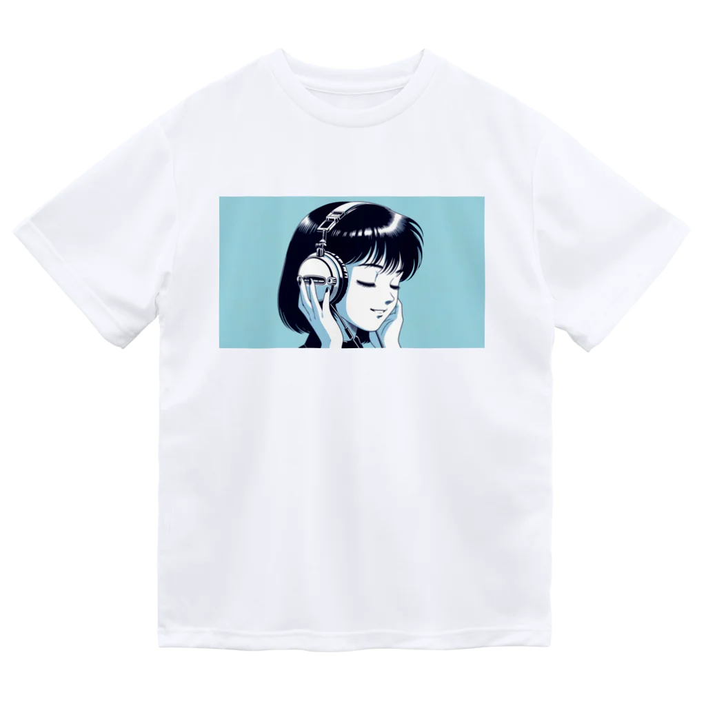 NOMAD TOKYO YOUTH COLLECTIVEのHeadphone Girl 004 ドライTシャツ