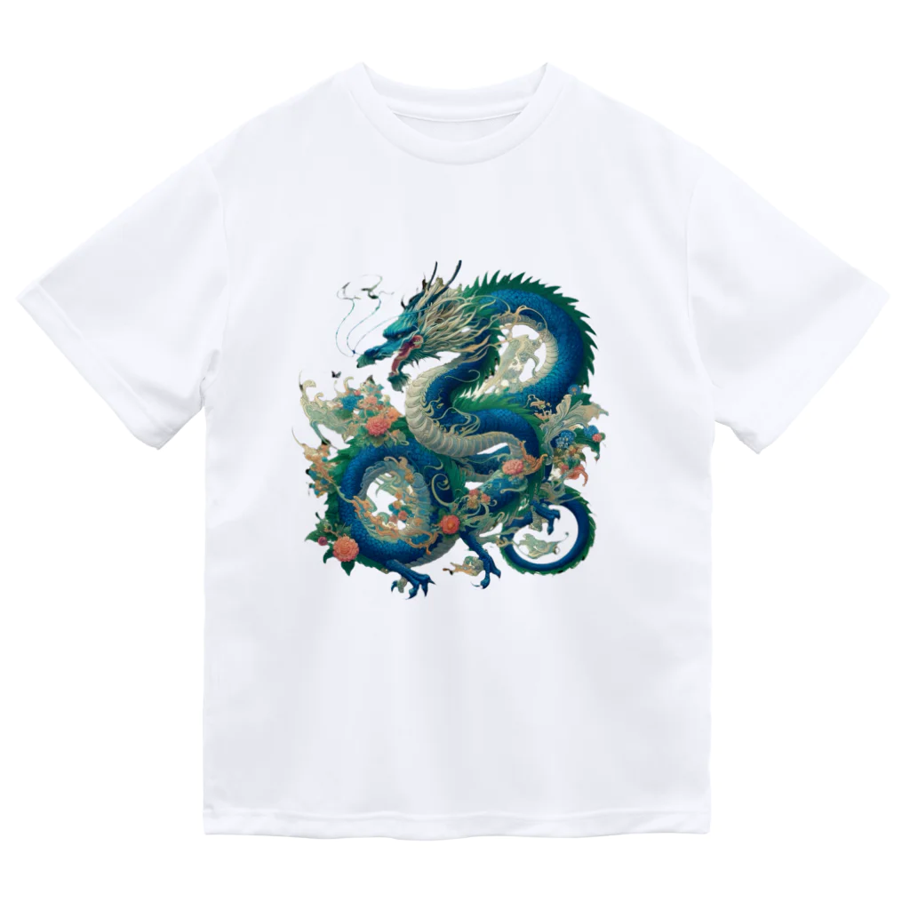 百花の碧龍 Dry T-Shirt