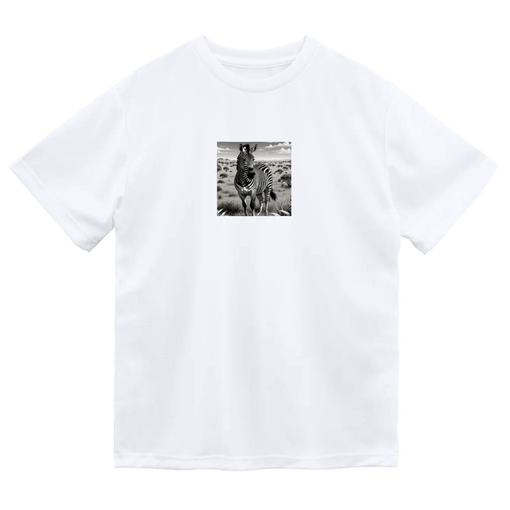 memorandumのシマウマ Dry T-Shirt