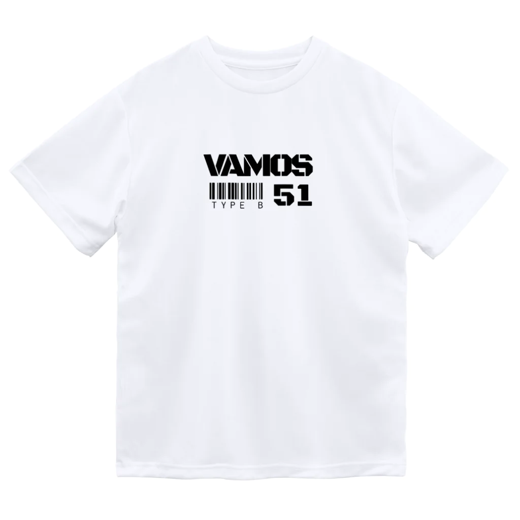 就労継続支援B型　VAMOSのロゴ4 Ver.2024 ドライTシャツ