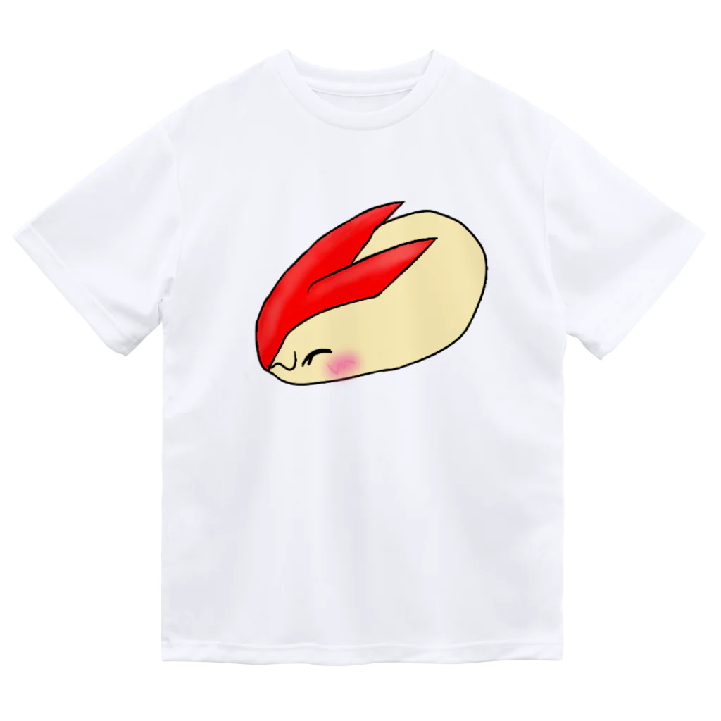 Lily bird（リリーバード）の優しいうさぎリンゴちゃん Dry T-Shirt