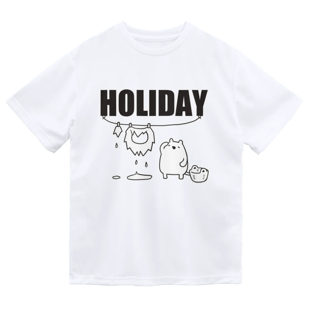 うさやの【HOLIDAY】ライオンさんの休日 Dry T-Shirt