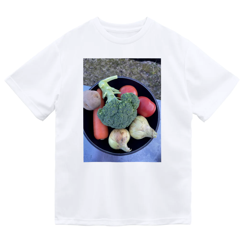 ___piguの野菜の子供達 ドライTシャツ