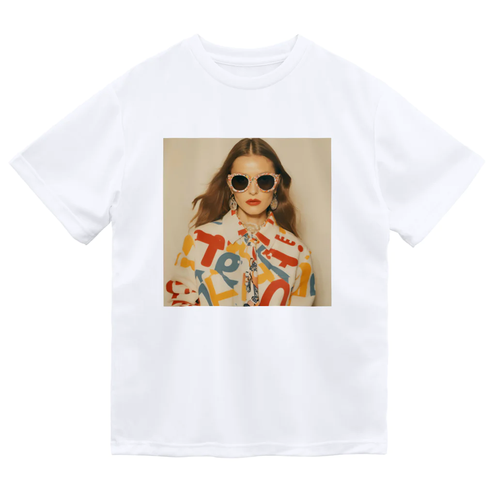 poniponiのアートポップ Dry T-Shirt