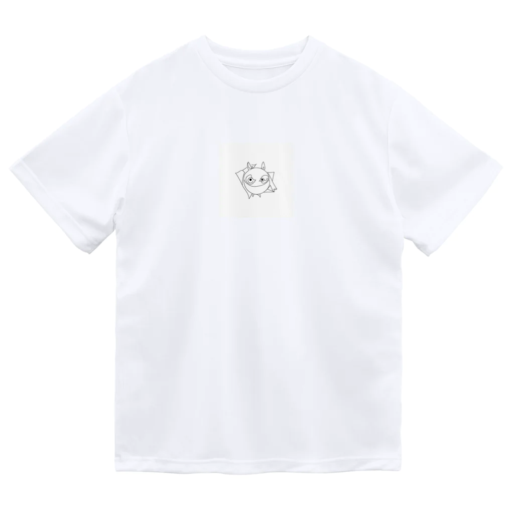 8890のラインアート　モンスター Dry T-Shirt